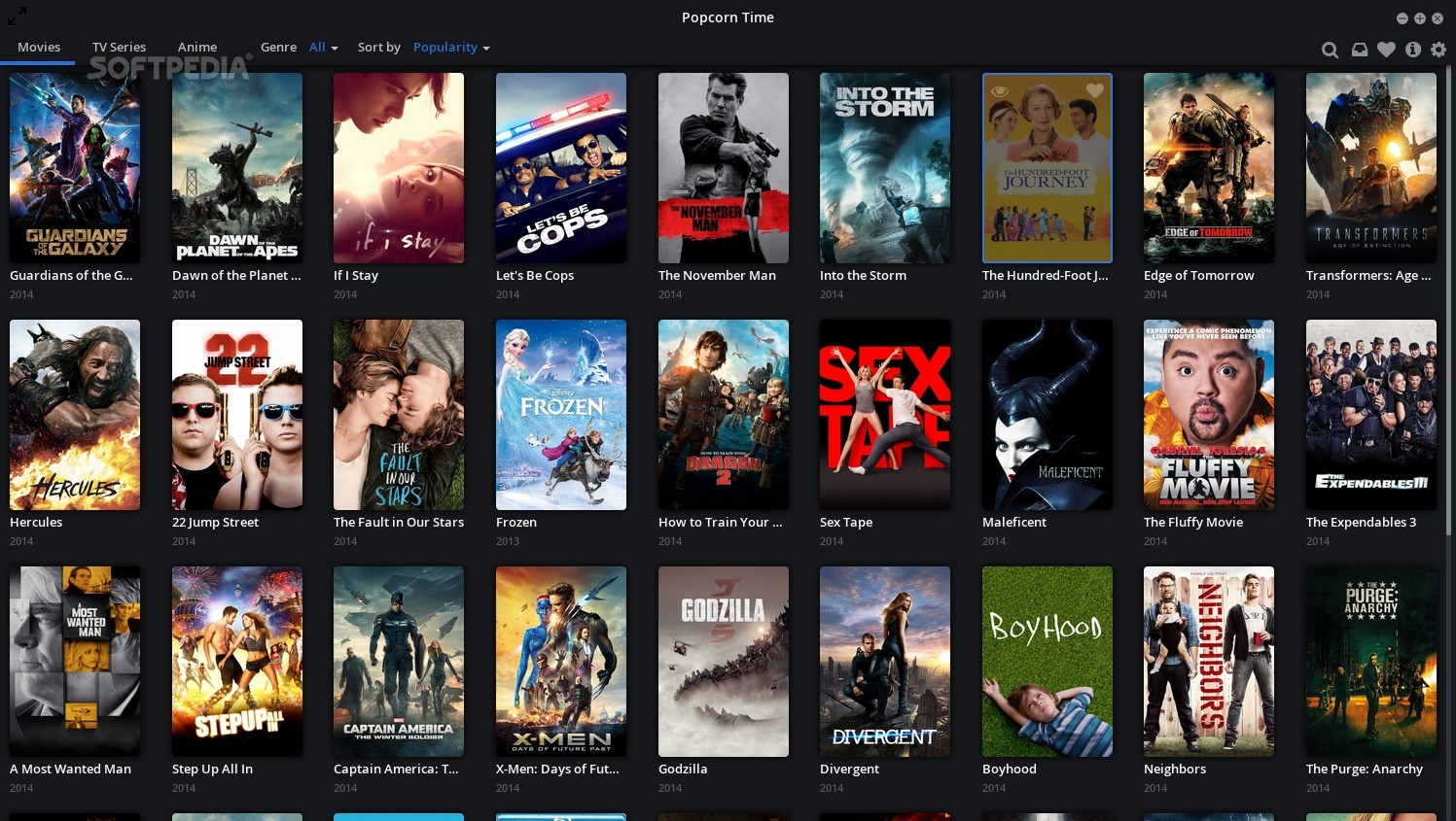 Popcorn time movie download can t be located